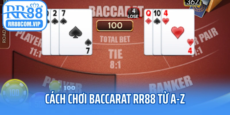 Cách chơi baccarat RR88 từ A-Z
