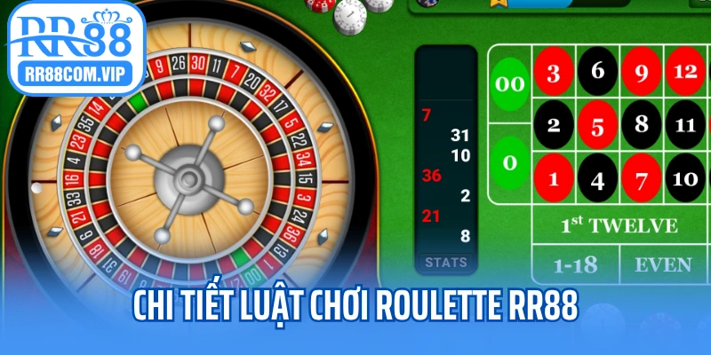 Chi tiết luật chơi Roulette RR88