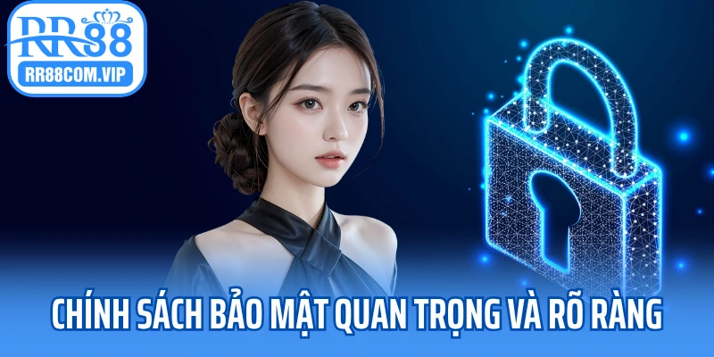Chính sách bảo mật quan trọng và rõ ràng Chính sách bảo mật quan trọng và rõ ràng